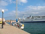 Les deux bateaux du port