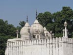 Delhi - Fort rouge, bains royaux